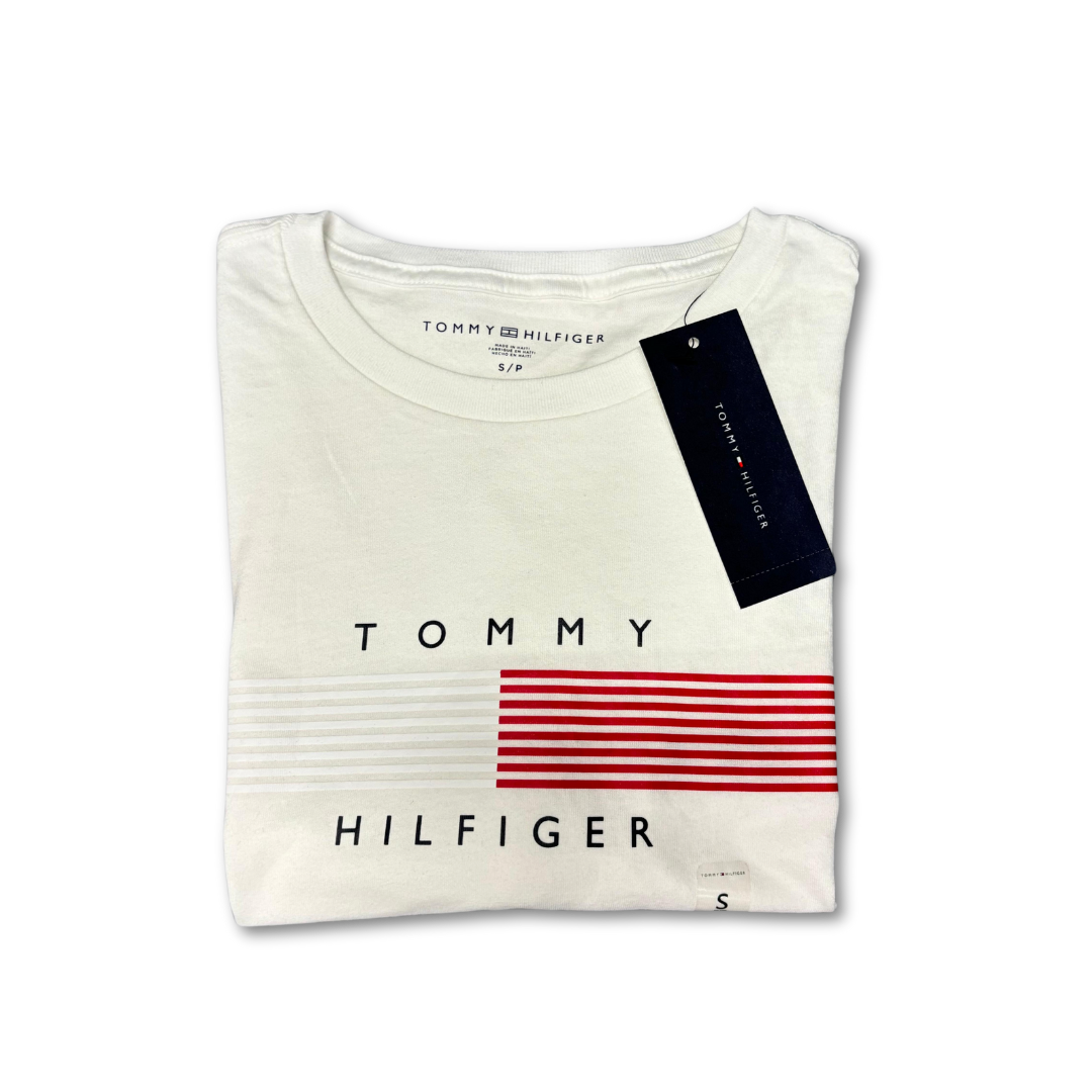 Playera Tommy Hilfiger - Blanca | Talla S