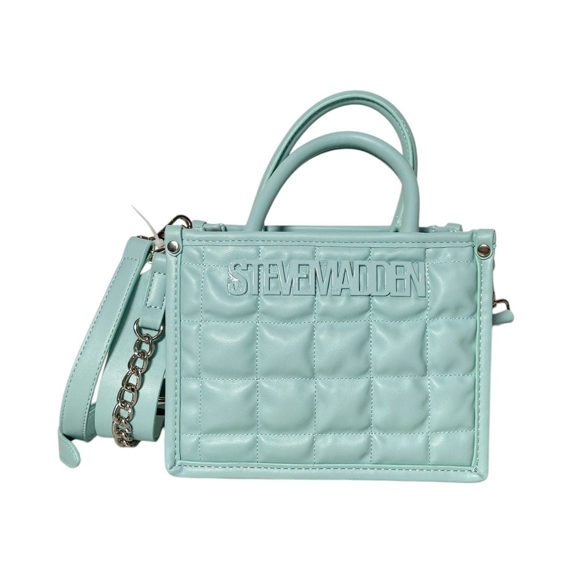 Bolsa Steve Madden con Diseño Acolchado | Color Menta