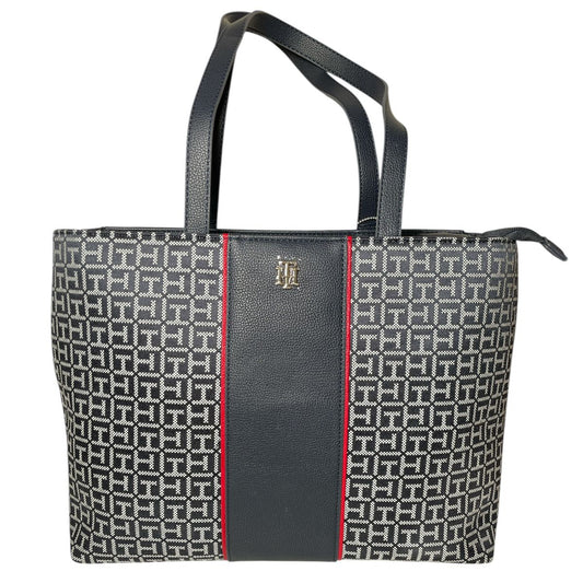 Bolsa Tommy Hilfiger Grande Tipo Tote con Monograma