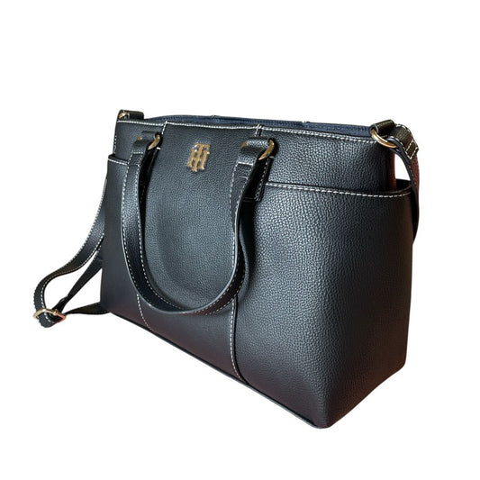 Bolsa Tommy Hilfiger Negra Estilo Clásico