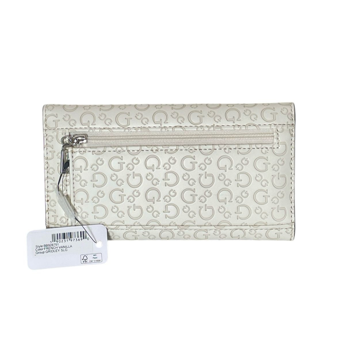 Cartera Guess para Dama | Doble Broche con Logo Grabado