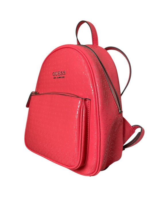 Mochila Mini Guess Monograma Coral