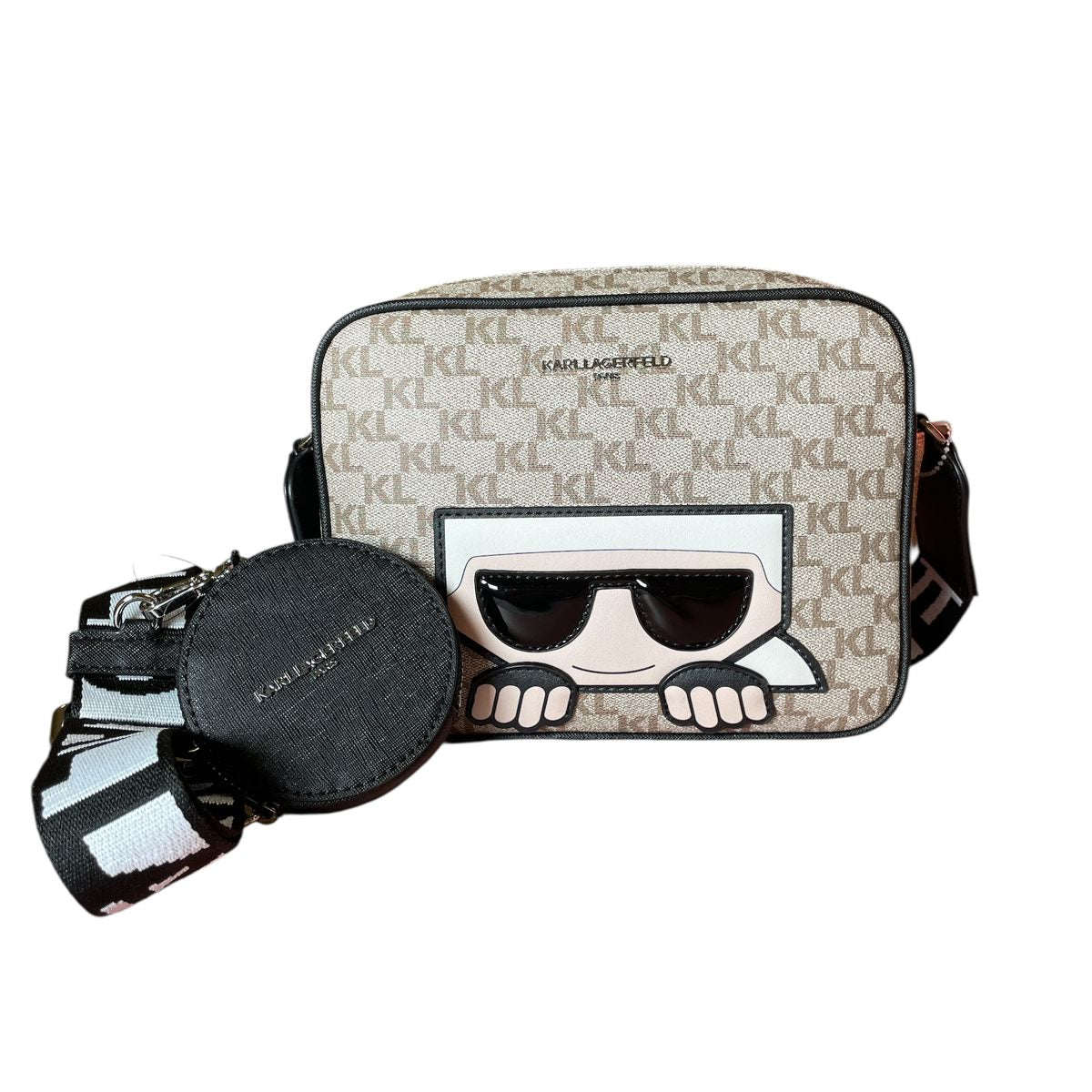 Bolsa Karl Lagerfeld Mini Crossbody con Monedero