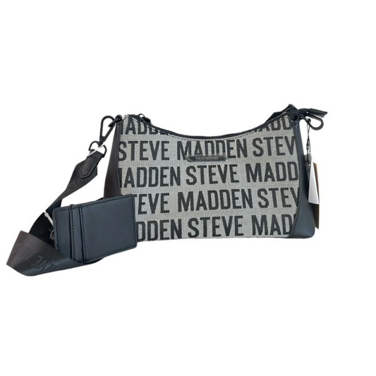 Bolsa Steve Madden Negra con Tarjetero
